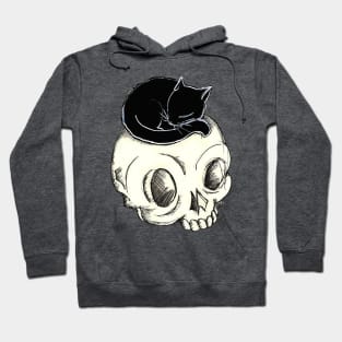 Skull and Kitty Hoodie